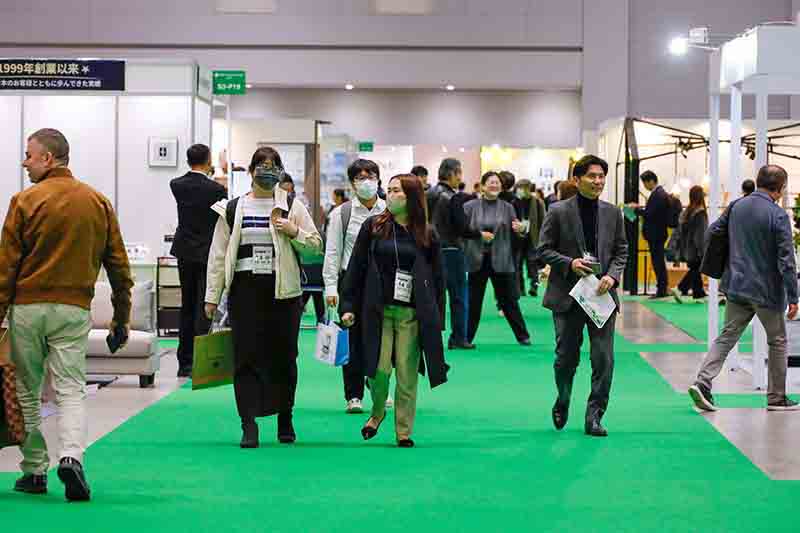 展示会の様子の画像