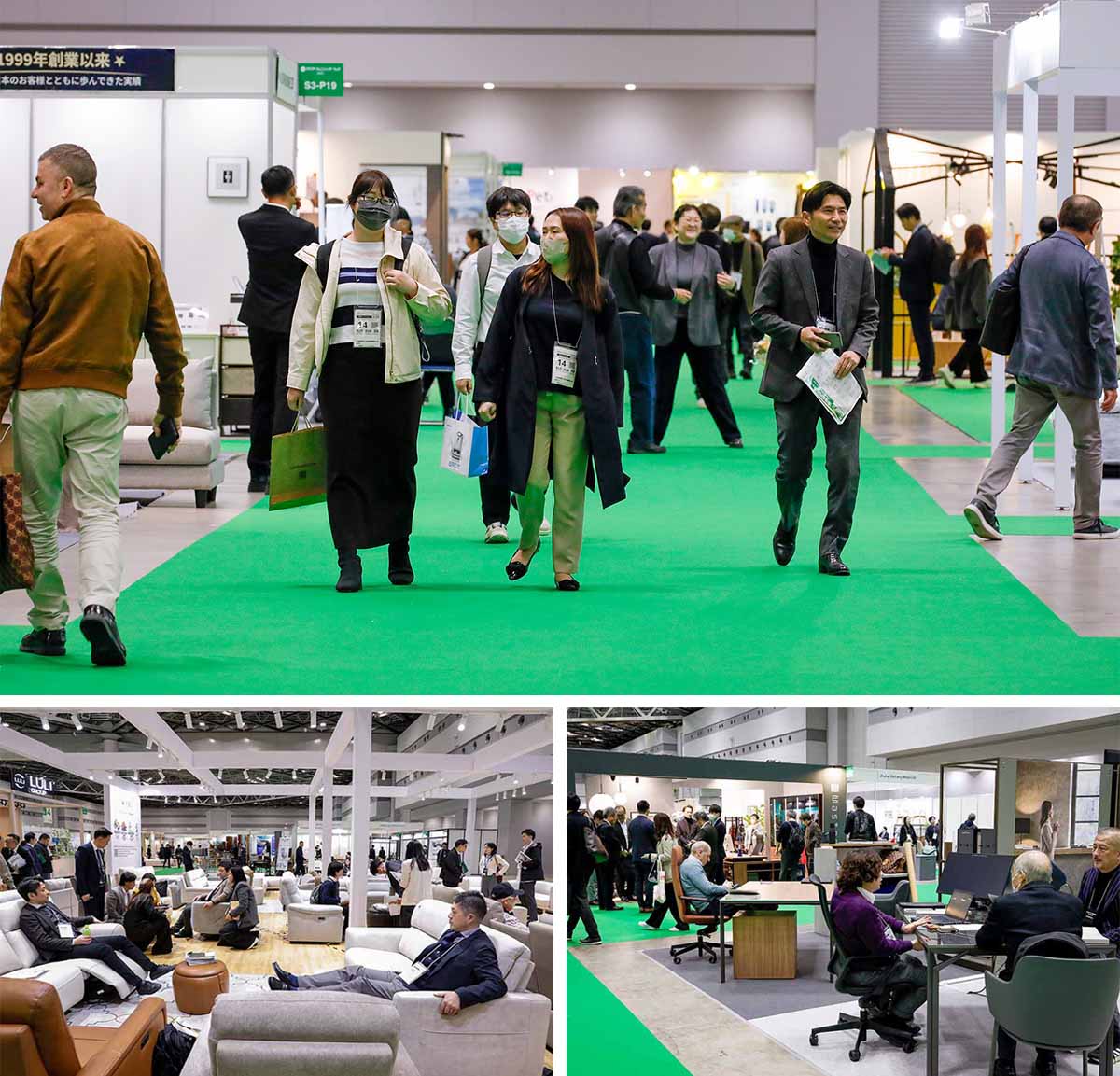 展示会の様子の画像