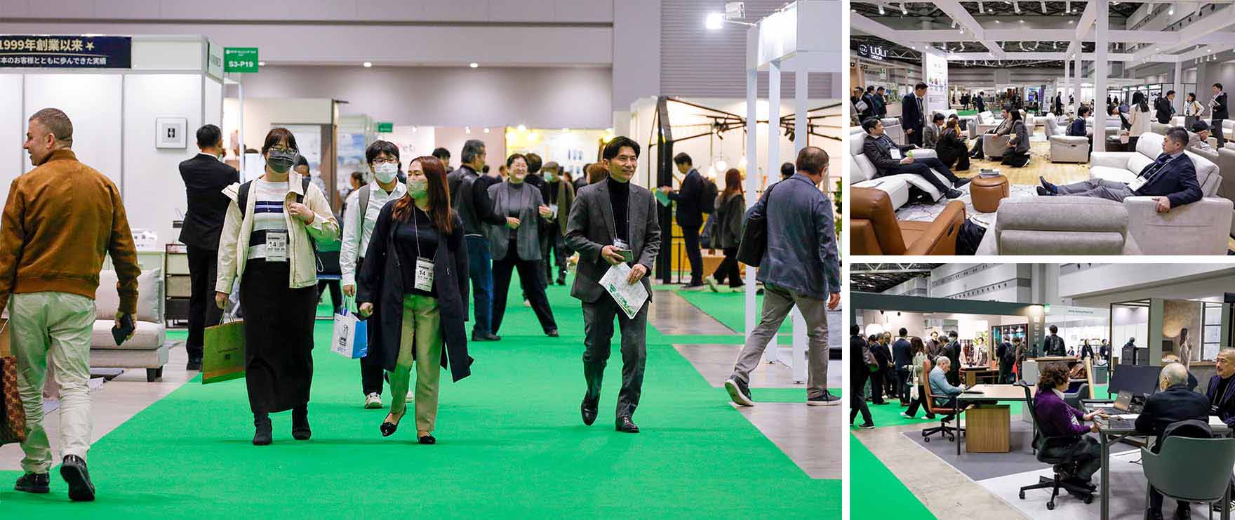 展示会の様子の画像