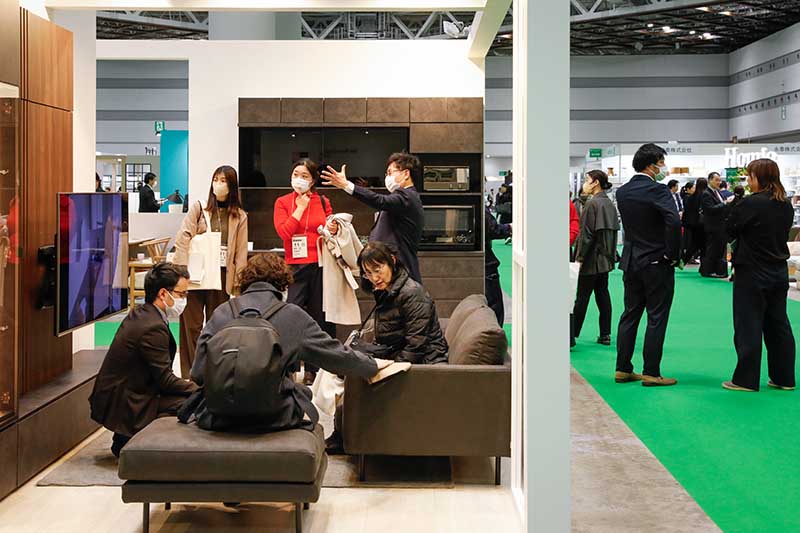 展示会の様子の画像