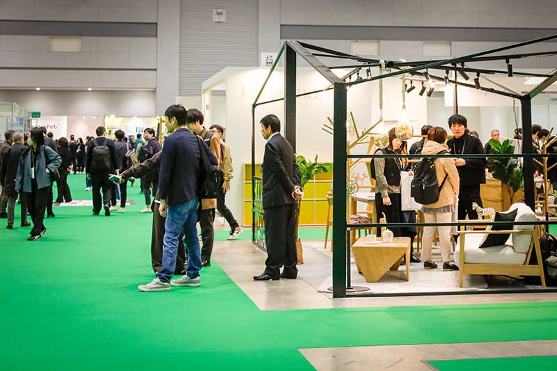 展示会の様子の画像