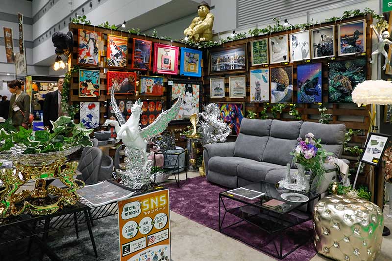 展示会の様子の画像