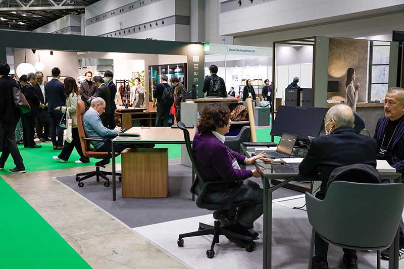 展示会の様子の画像