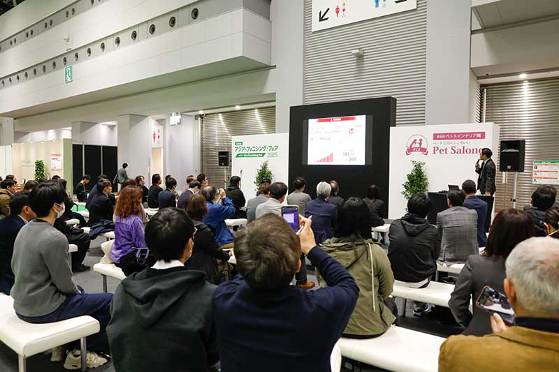 展示会の様子の画像