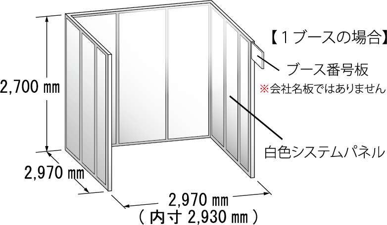 ブース概要図