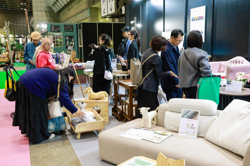 ペットインテリア展会場画像